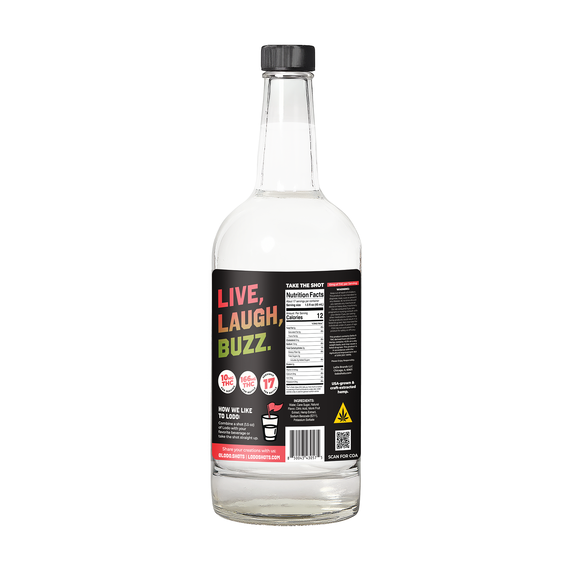 Sour Watermelon 10mg Non Alc Spirit
